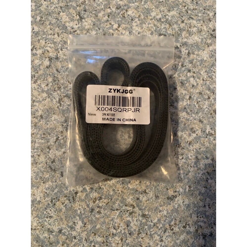 ZYKJGG (3-Pack) A12210 N011005 Air Compressor Drive Belt Fits for dewelt Porter